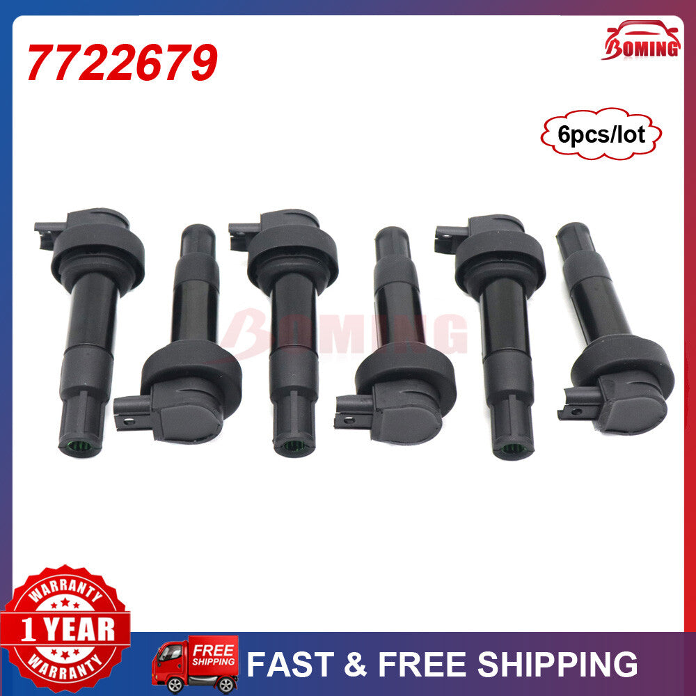 Brand new ignition coils suitable for BMW K1600GT K48 K61 2014-2017 7722679 7722679-02 6PCS