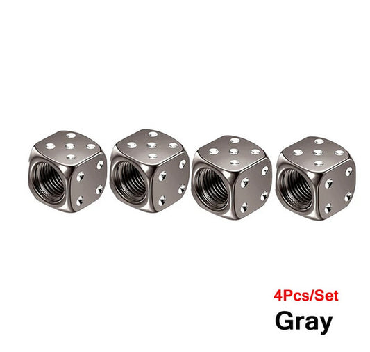 4-piece car tire valve cover rod air dust cover gold General Motors for Mercedes-Benz
