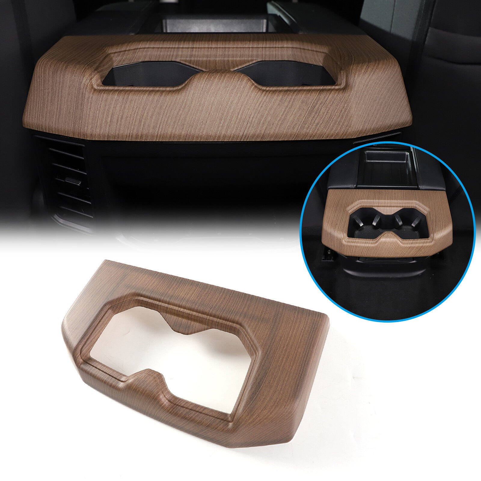2-Piece Taillight Decorative Cover/Taillight Protector for Toyota Tenderloin 2014-2021