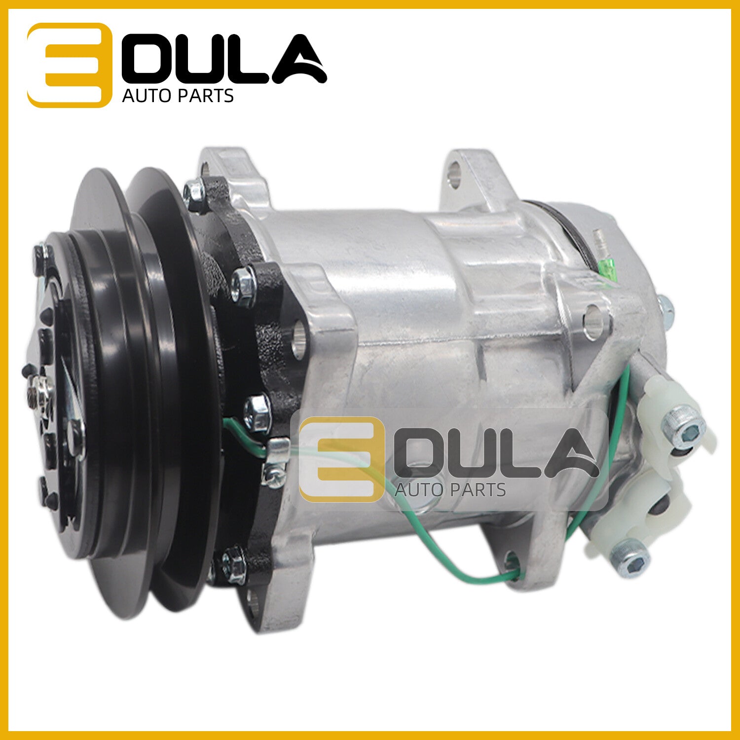 24V AC Compressor SD7H15 fits for Mitsubishi Kobelco Kato Komatus Fuso 71208019