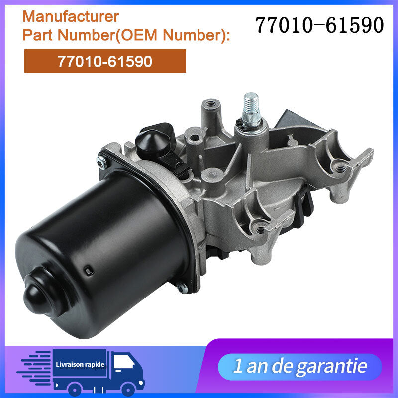 MOTEUR ESSUIE GLACE AVANT POUR for RENAULT CLIO 3 III 2005-2012 BR0 1.2 16V NEUF