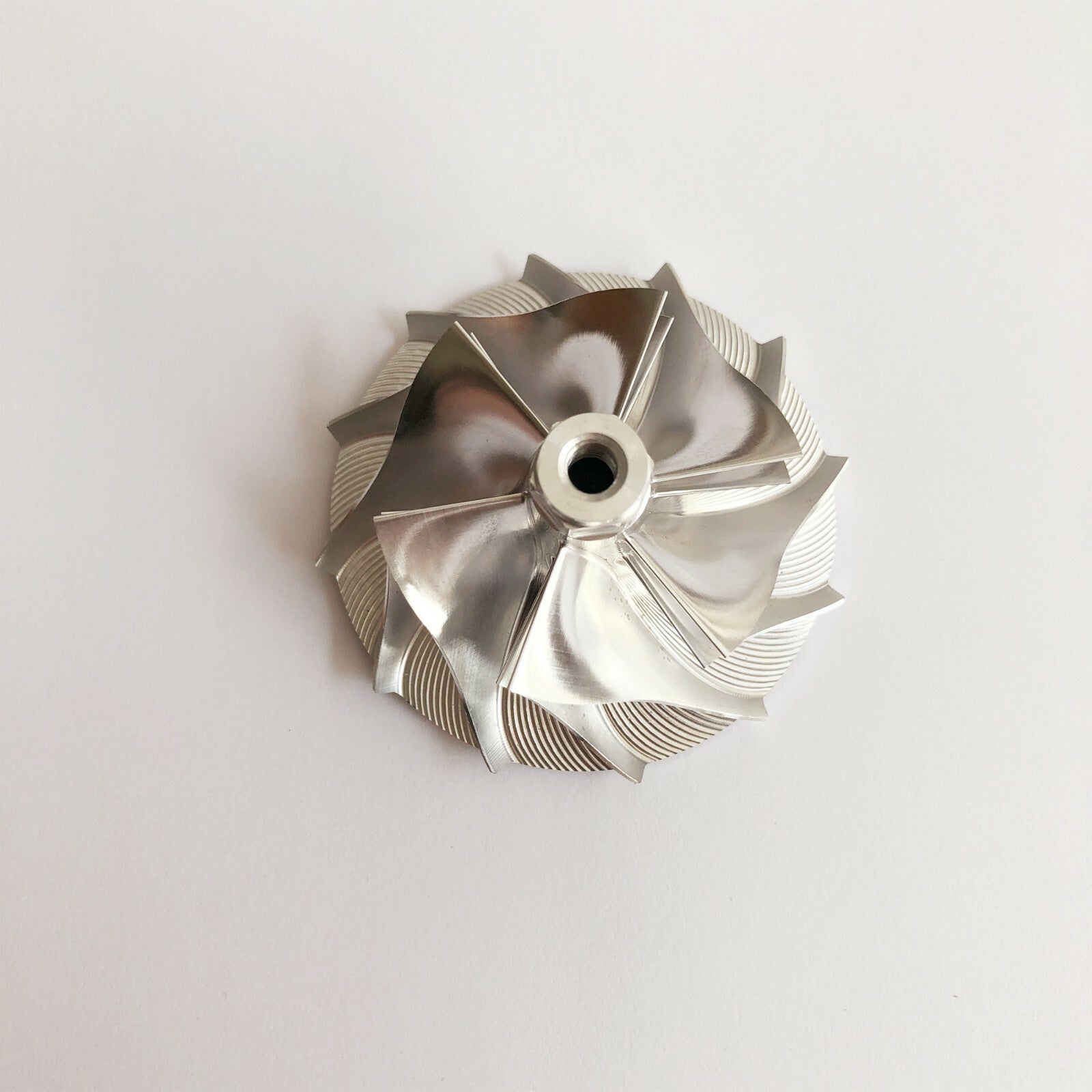GT2256 707747-0001 41.58/56.02 mm 6+6 Blade Turbine Blank Compressor Wheel