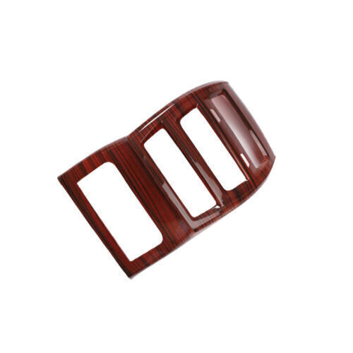 for BMW X5 G05 2019-23 Brown Wood Grain Rear Air Outlet Protection Panel Trim 1P