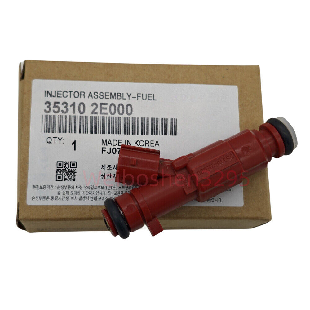 Equipment Manufacturer 4X / Fuel Injector 35310-2E000 for Hyundai and for Kia 1.6L, 1.8L, and 2.0L engines (11-22).