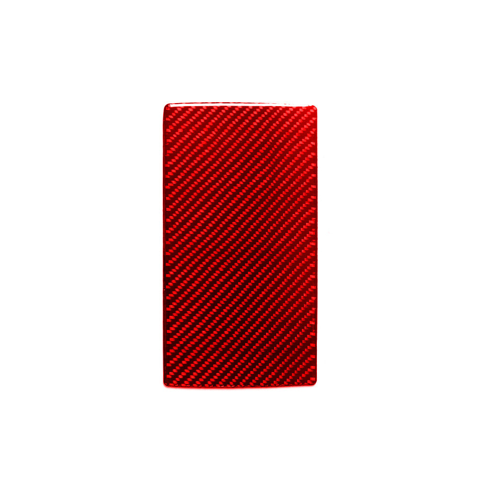 Red Carbon Fiber Interior Center Cupholder Cover Trim for Lexus RX300 1998-2003