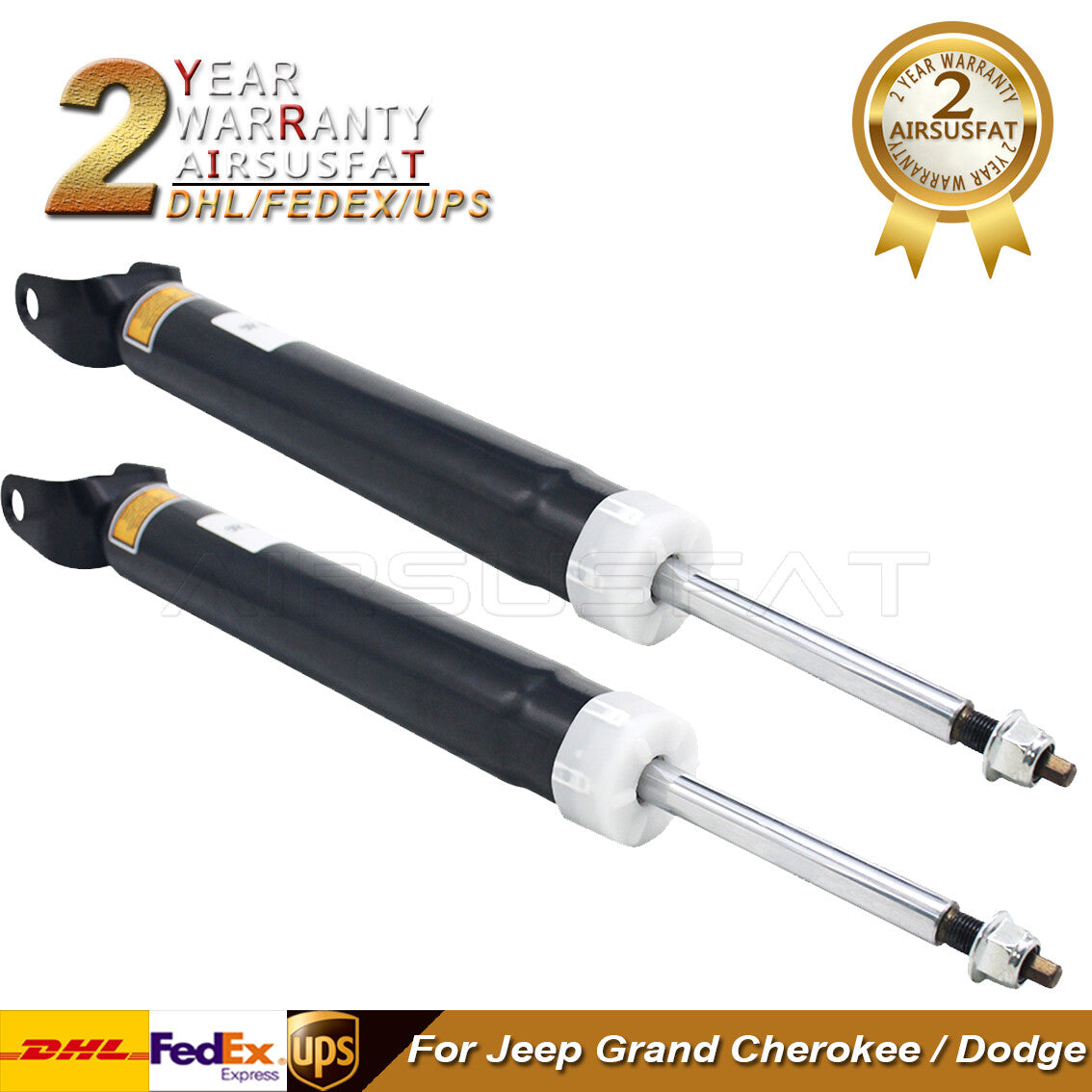 2pcs Rear Air Suspension Shock Core fit for Jeep Grand Cherokee for Dodge 68069675AD New