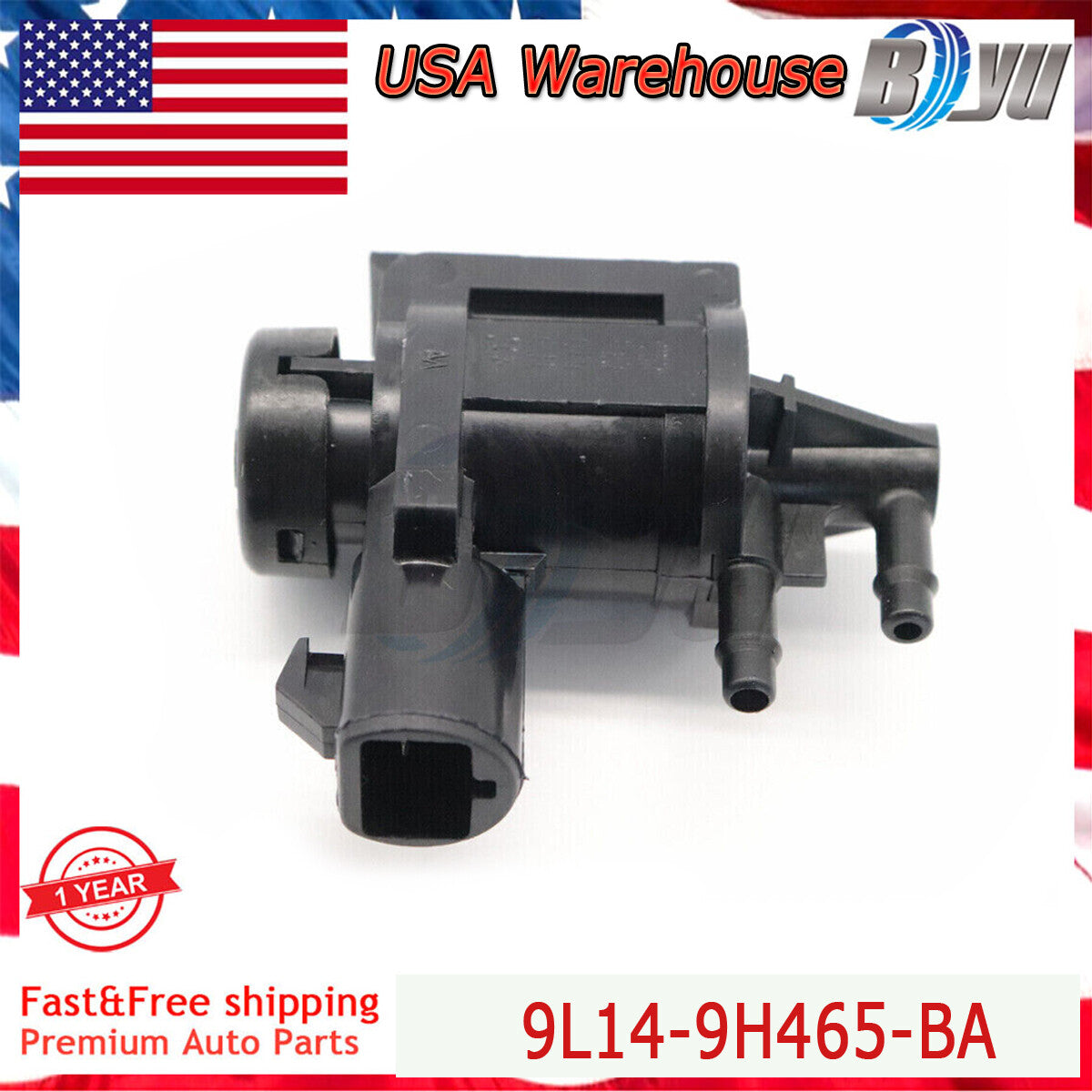 9L149H465BA Vacuum Solenoid Valve Fit for Lincoln for Ford F-150 Expedition 5.4L New