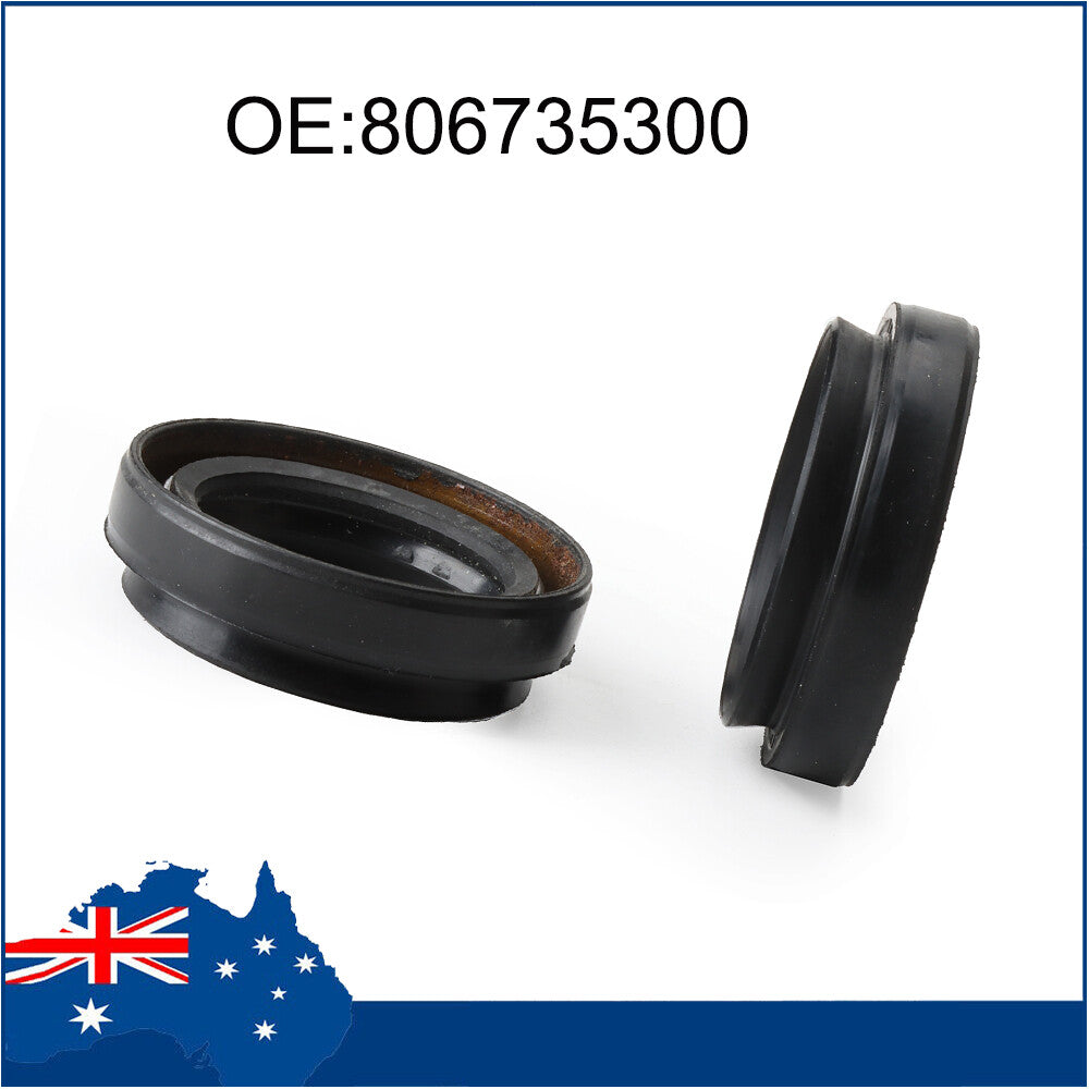 2x 806735290 NEW Front Drive Axle Seals Set for Subaru Impreza WRX STi 806735300