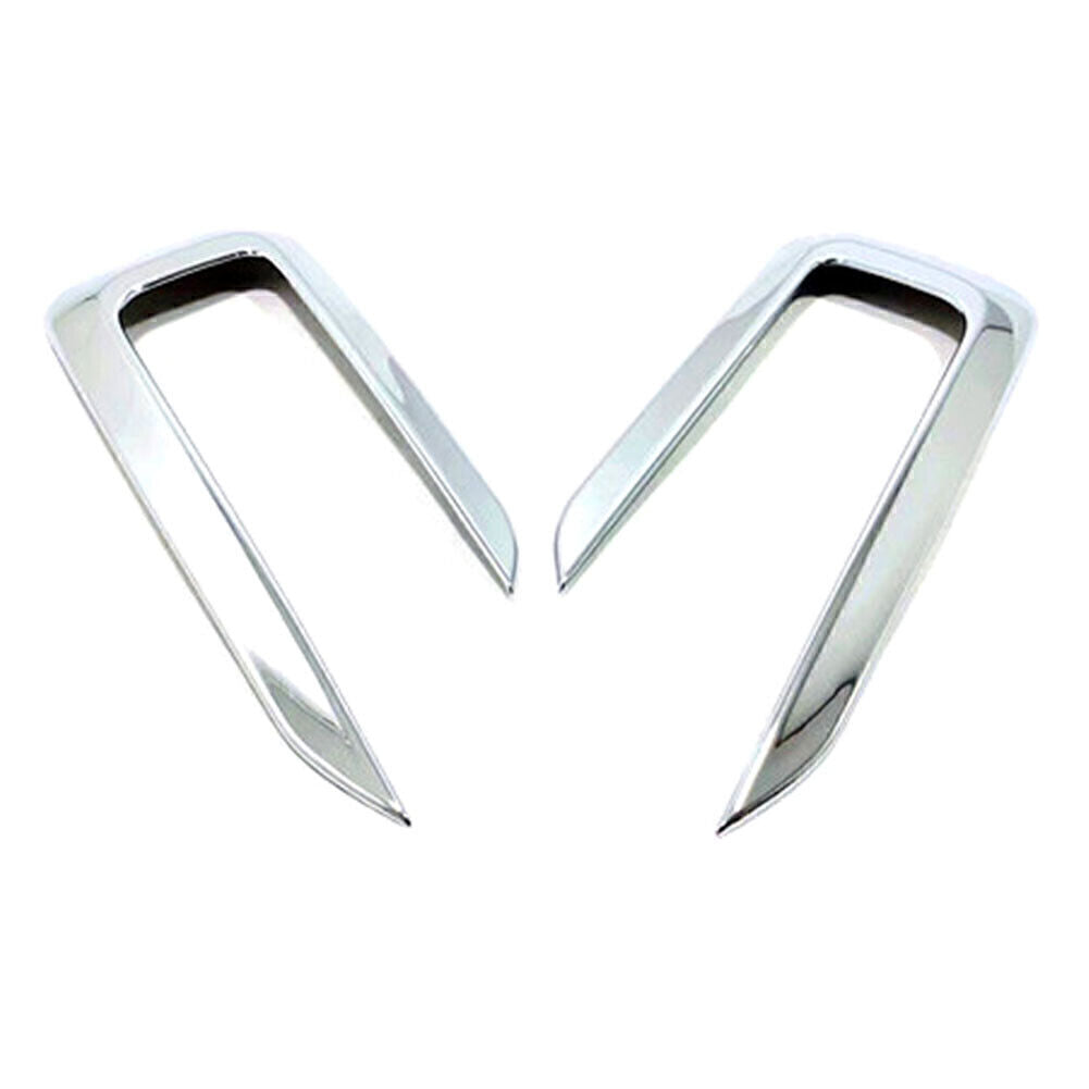 for Volvo XC40 2019-2020 Chrome Car Front Fog Light Lamp Cover Trim ABS