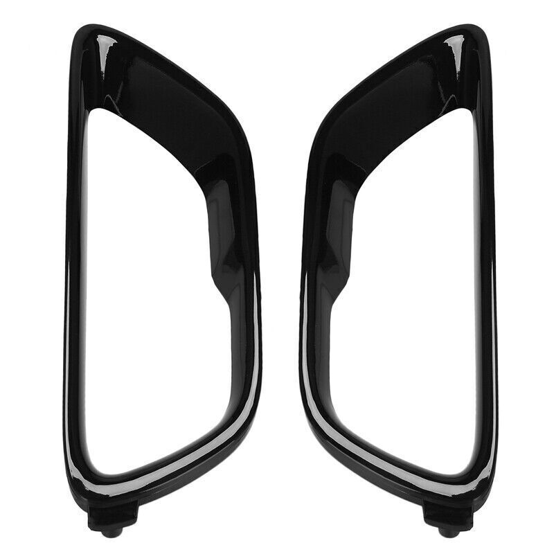 2 Pcs Car Front Fog Light Cover Fog Lamp Trim For 2017-2019 for Jeep for Grand Cherokee
