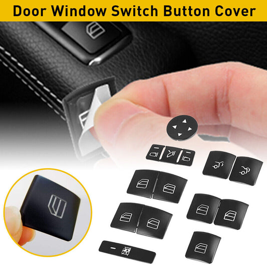 for Mercedes Benz CLA E C-Class Car Parts Window Switch Button Repair Stickers
