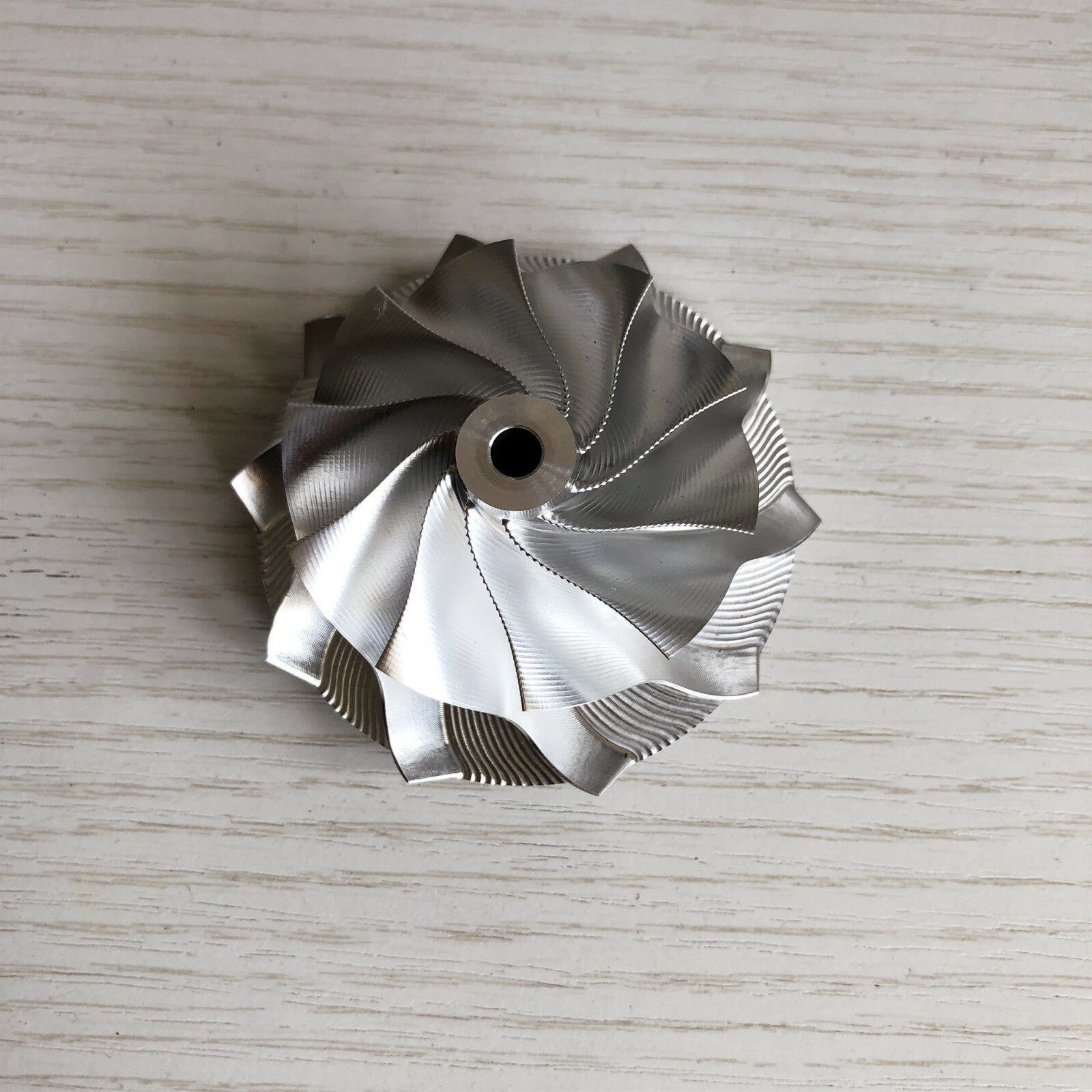 GT15-25 50.20/65.00m 10+0 Performance Point Milling Compressor Wheel