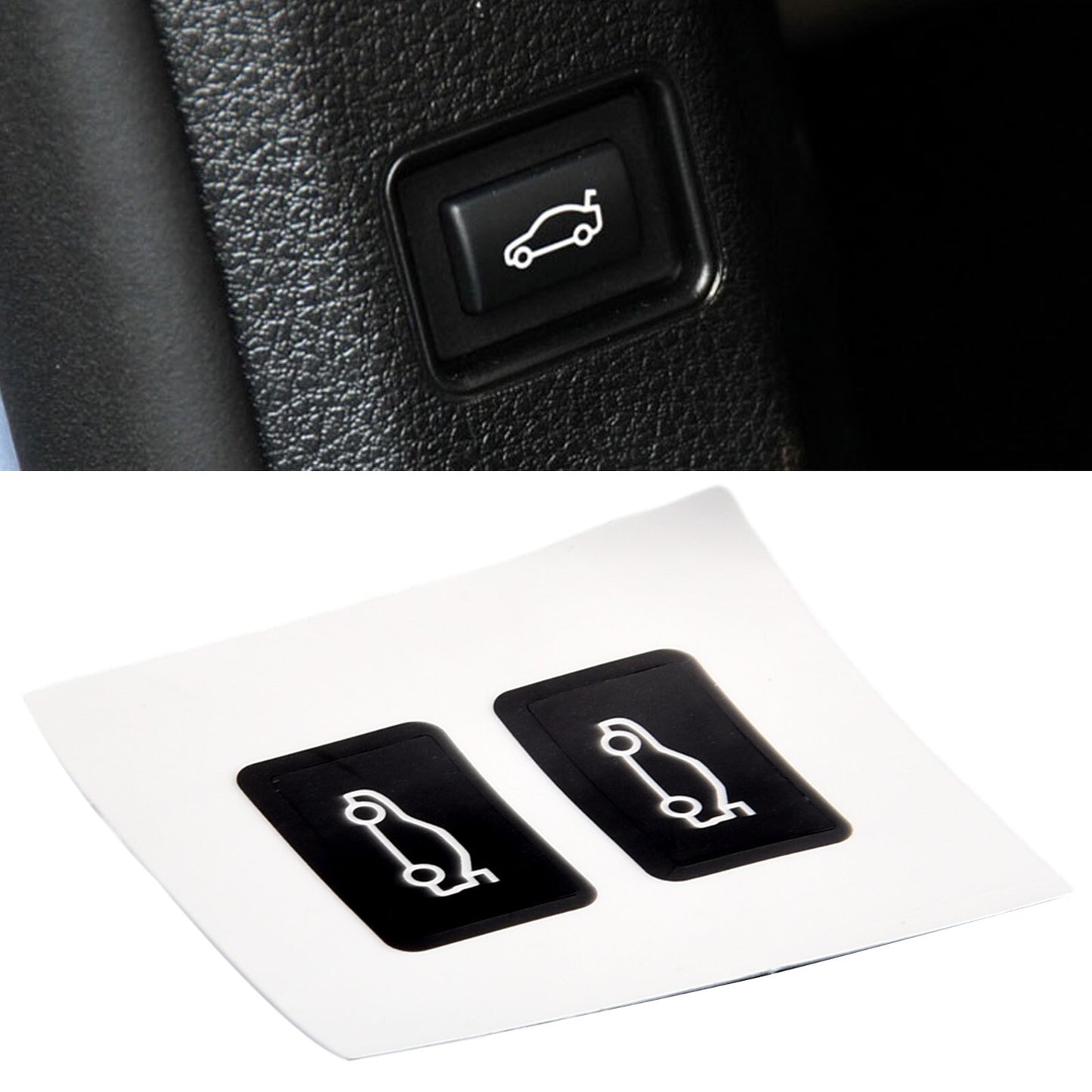 Button tailgate cover repair sticker applicable to 3, 5, 7 series F20 F30 F35 F10 F11