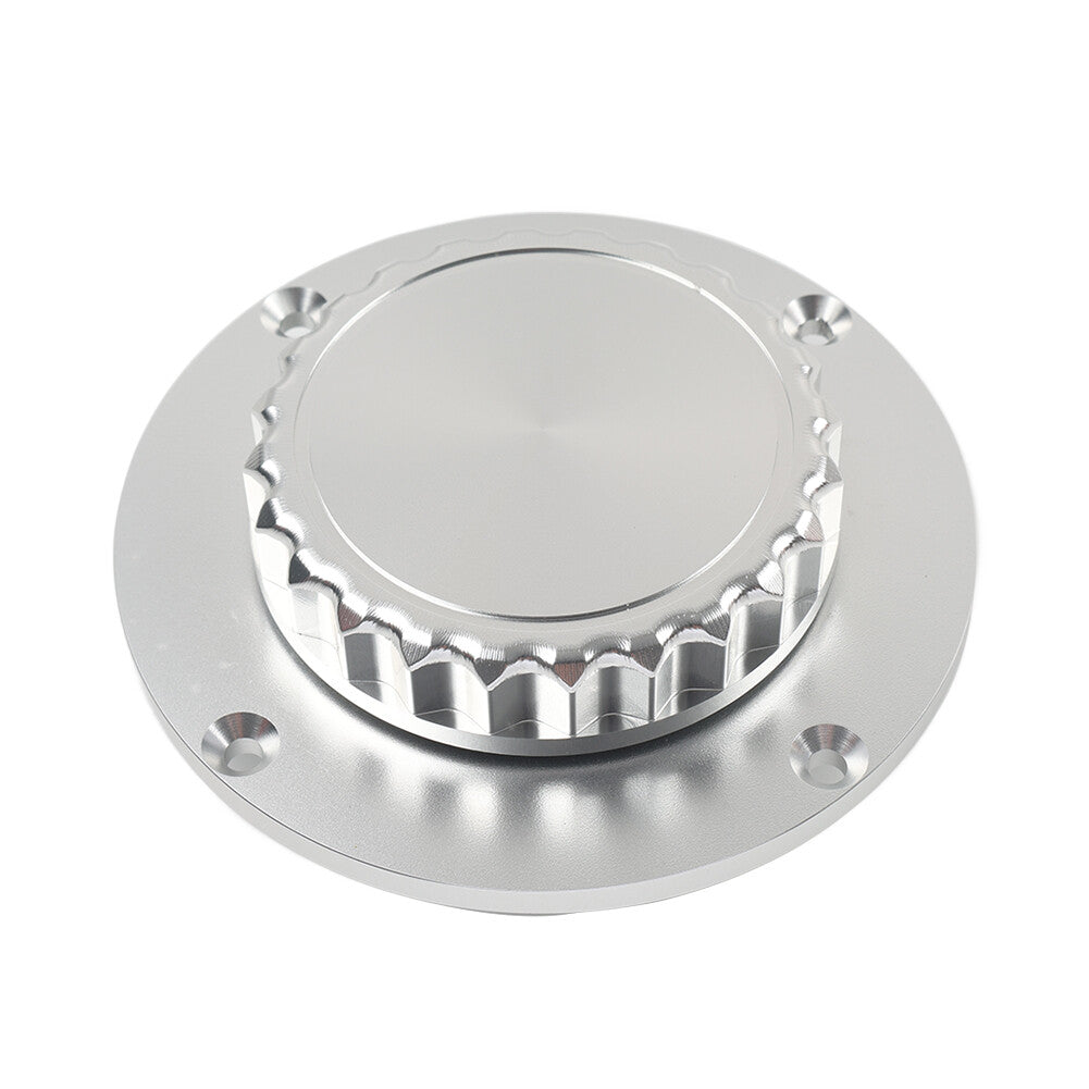 Gas Fuel Tank Cap Oil Tank Petrol Cap Cover Chrome for BMW K1 K75 K100 K1100