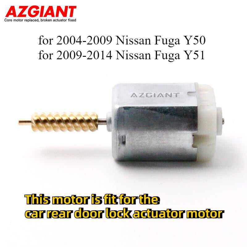 The rear door lock actuator motor is suitable for Nissan Fuga Y50 (2004-2009)/Fuga Y51 (2009-2014)