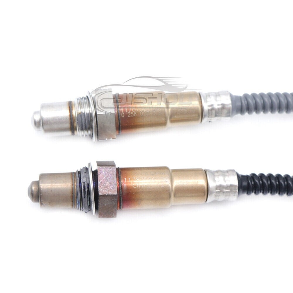 Oxygen (O2) sensors 11787589121 and 11787589122 are suitable for BMW F20, 125i, F30, F35, 328i, X1, E84, and X3.