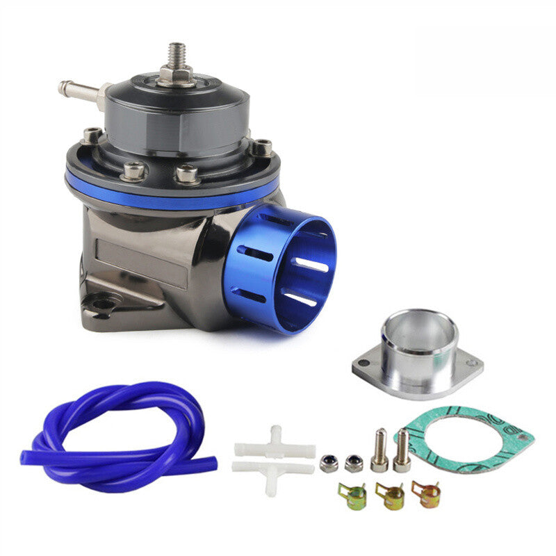 Blue Universal Car Turbo Blow Off Valve BOV Aluminum FV Pressure Relief Valve
