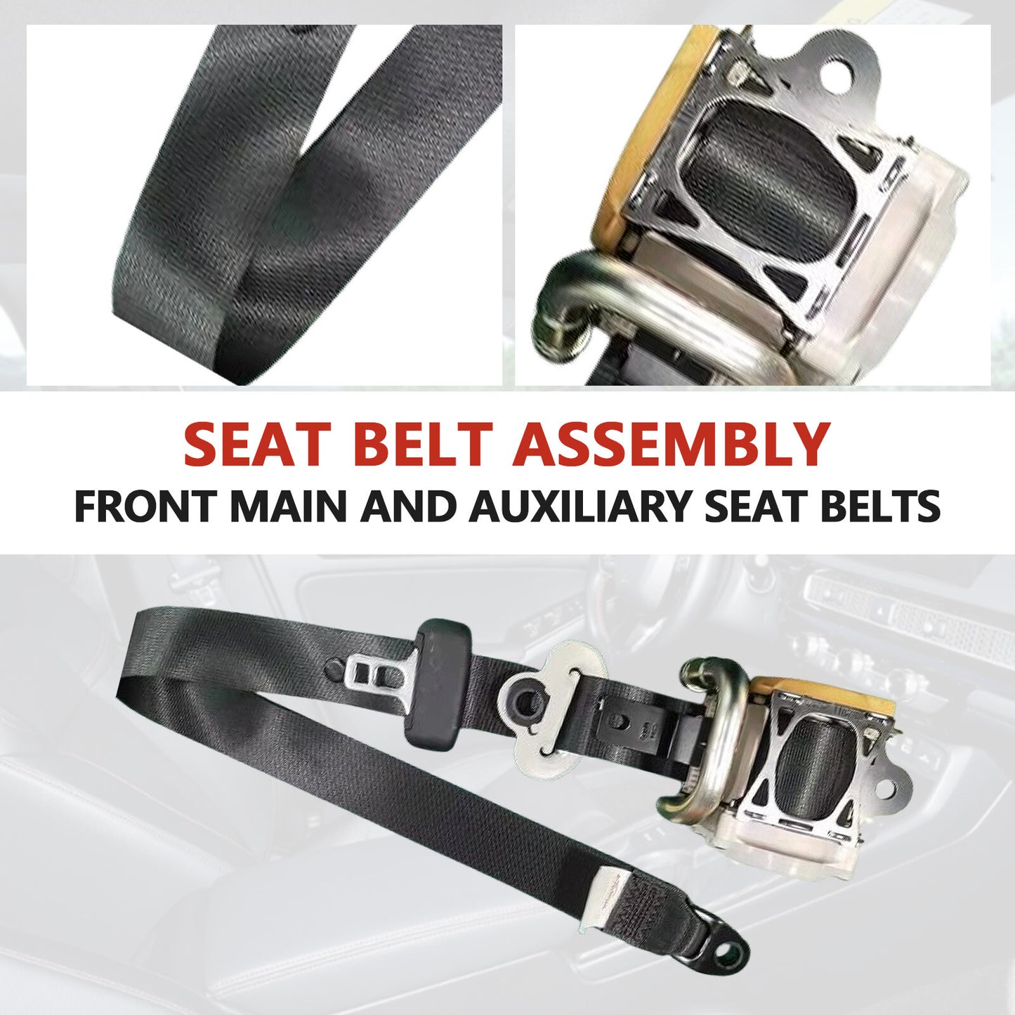 for Honda for Civic 2016-2020 Front for Seat Left Side for Seat Belt Buckle 3 Point Safety9q