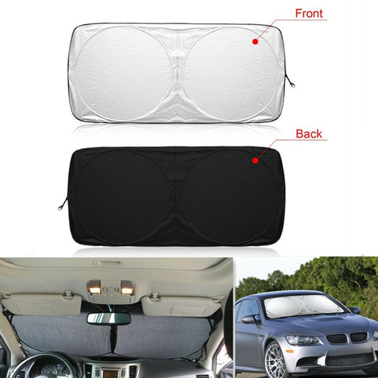 Car Front Windshield Sun Shade Blocks Rays Sun Protector Sunshade Cover