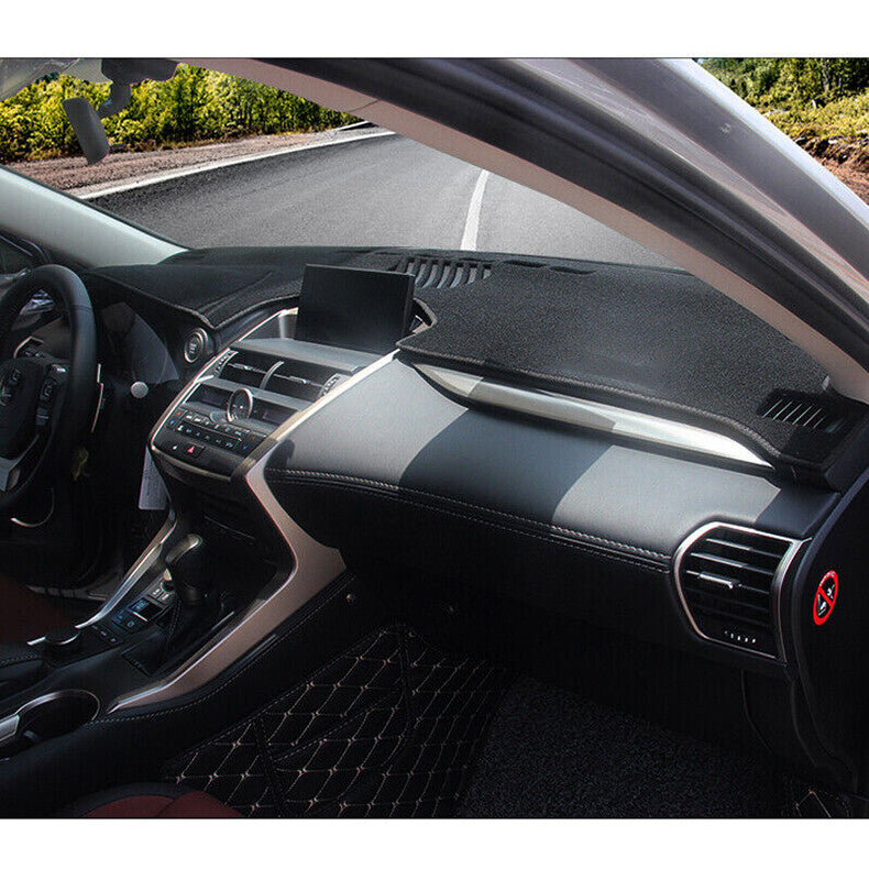 for Lexus NX200t 300h 2015-2021 Black Dashboard Dash Cover Dashmat Mat Carpet