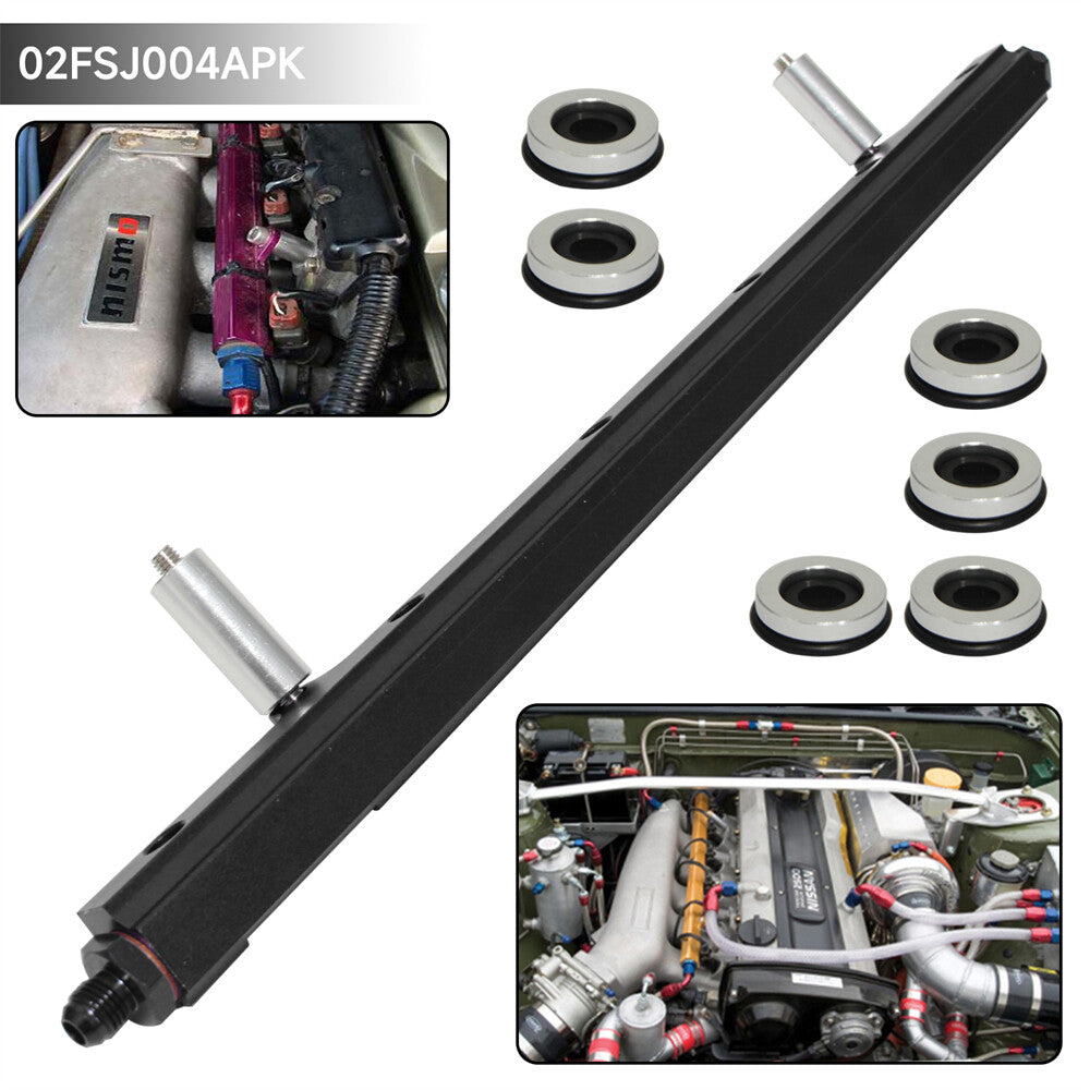 High Flow Top Feed Fuel Injector Rail Kit for Nissan Skyline R32 R33 RB25DET