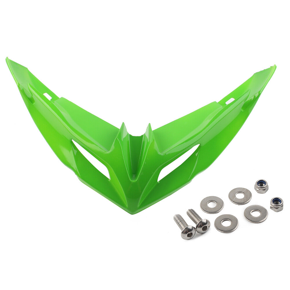 Beak Cowl Headlight Windscreen Panel Fairing Cover for Kawasaki Versys650 Green