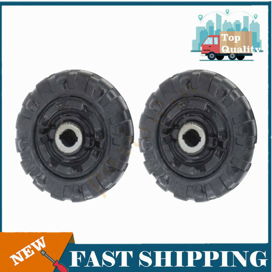 Two new front pull mount bearings for Cadillac XTS 13-18 top pull mount 23220530