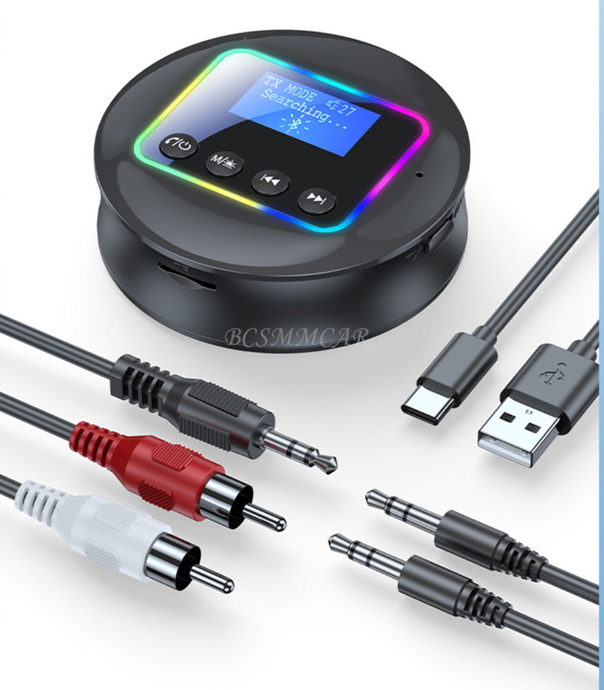 Bluetooth Transmitter Receiver Wireless Adapter For Car Stereos Music Headphone