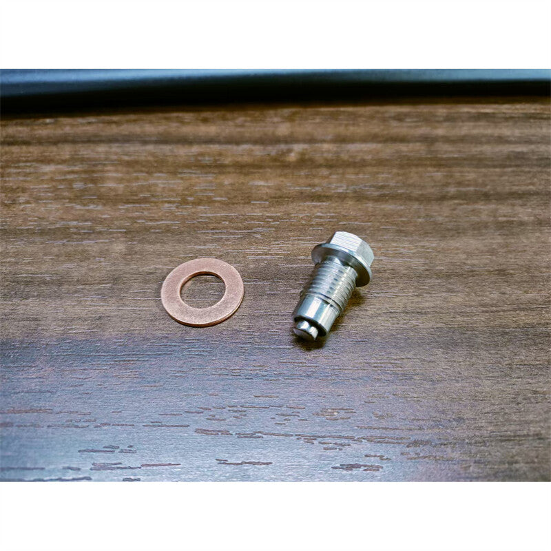 M12 x 1.75 Magnetic Oil Drain Plug with Washer for Toyota for Lexus for Nissan for Infiniti