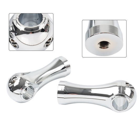 2.0 Tall CNC Handlebar Riser Clamps fit for Harley Dyna Softail Road King w/1 Bar