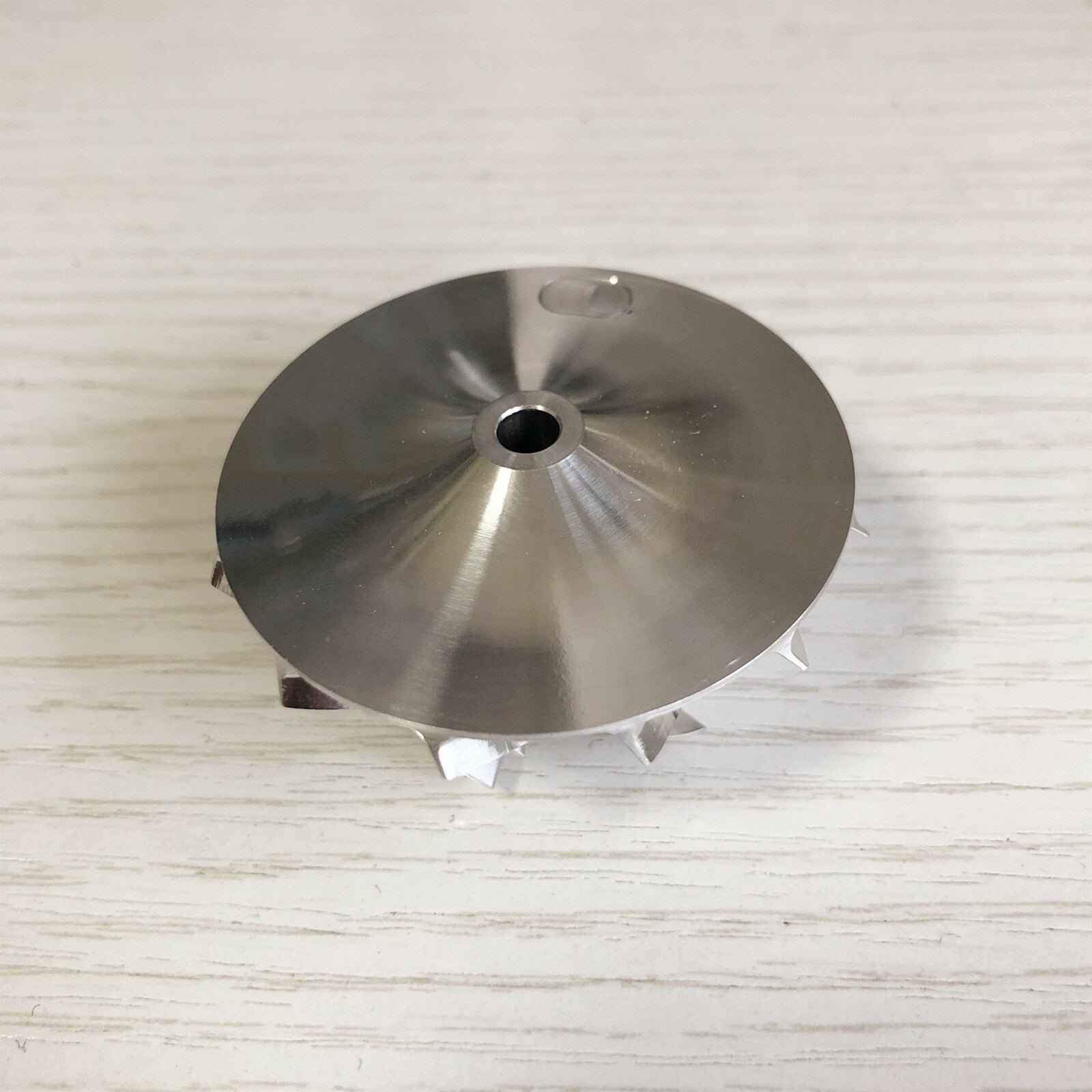 GT15-25 38.58/52.00 mm 6+6 Blade High-Performance Turbine Billet Compressor Wheel