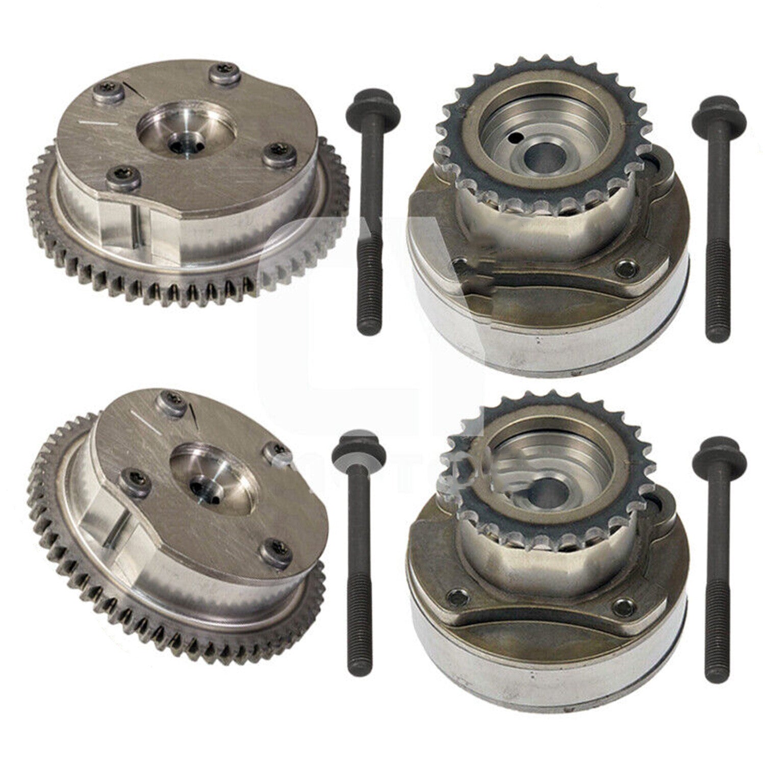 2 Sets IntakeExhaust Camshaft Phaser for Ford F-150 3.5L AT4Z-6C525-B 2013-2019