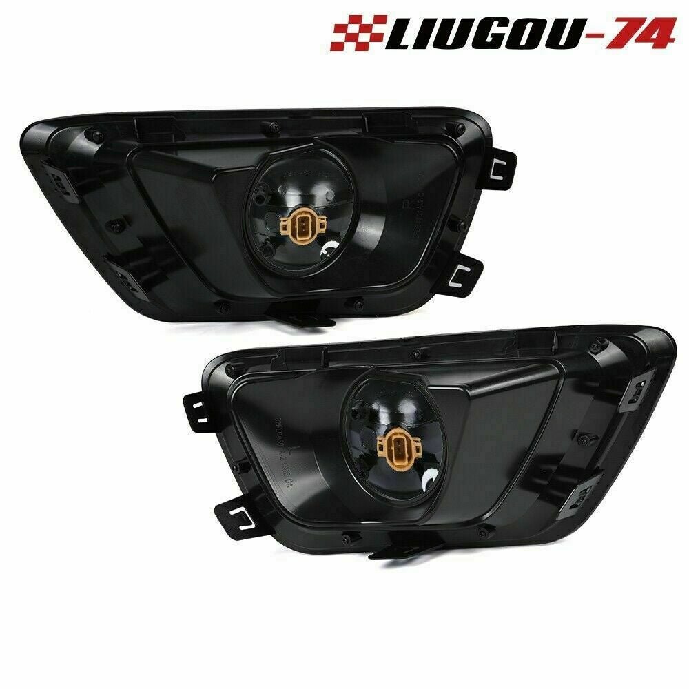 Collision avoidance fog lights and driving lights + bulbs perfectly fit 2015-2020 for Chevrolet Colorado.