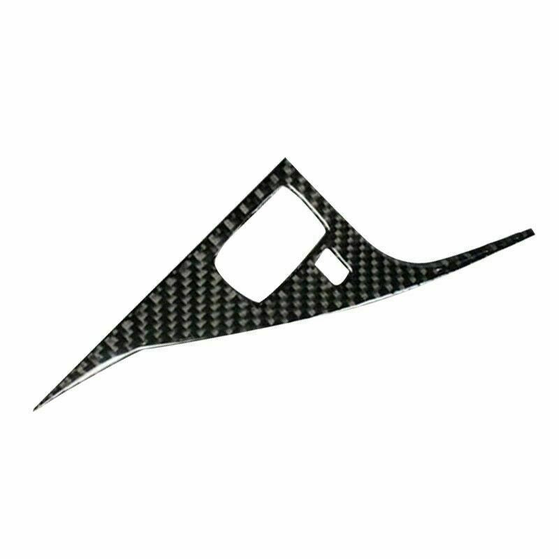 Carbon Fiber Car Gear Shift Panel Trim Cover Fit for Infiniti Q50 Q60 2014-19