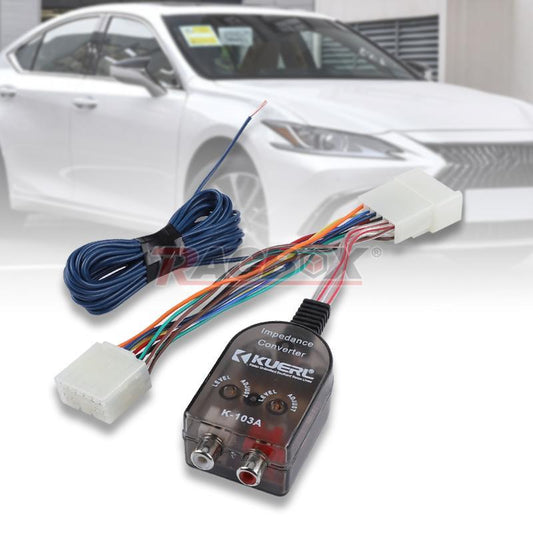 Add An Amplifier Adapter w/Amp Turn On Wire for Toyota for Subaru for Scion for Lexus Part