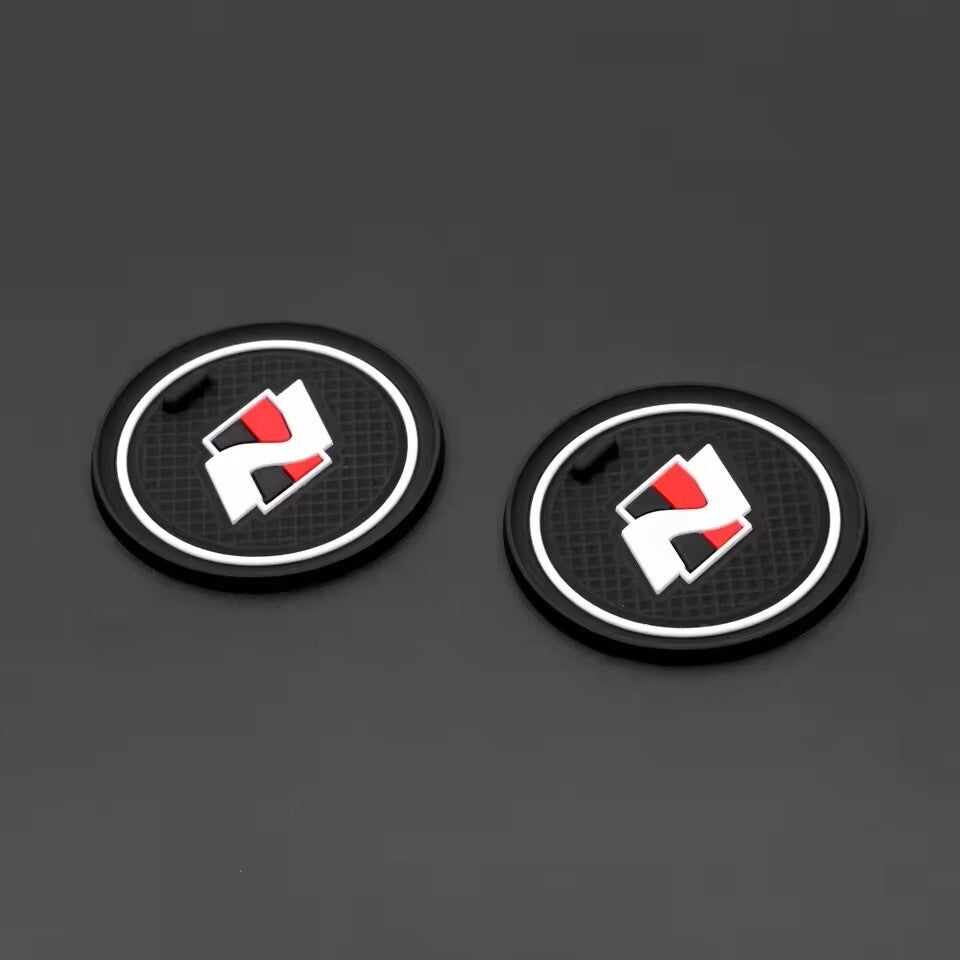for Hyundai IONIQ 5 Anti-Slip Gate Slot Mat Door Groove Pad Cup Coaster White