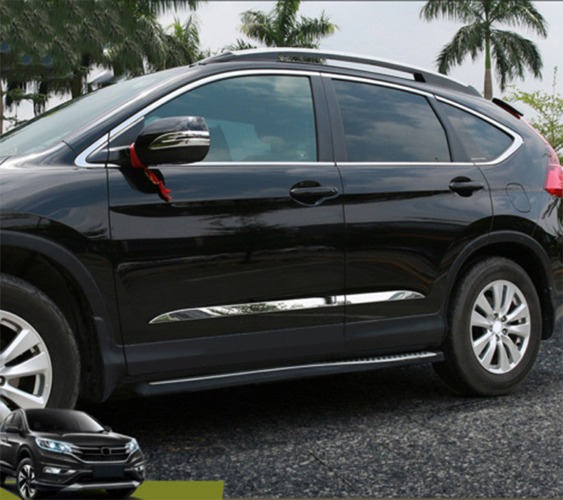 for Honda CR-V 2012-2016 Chrome Side Door Body Guard Molding Cover Trim Garnish