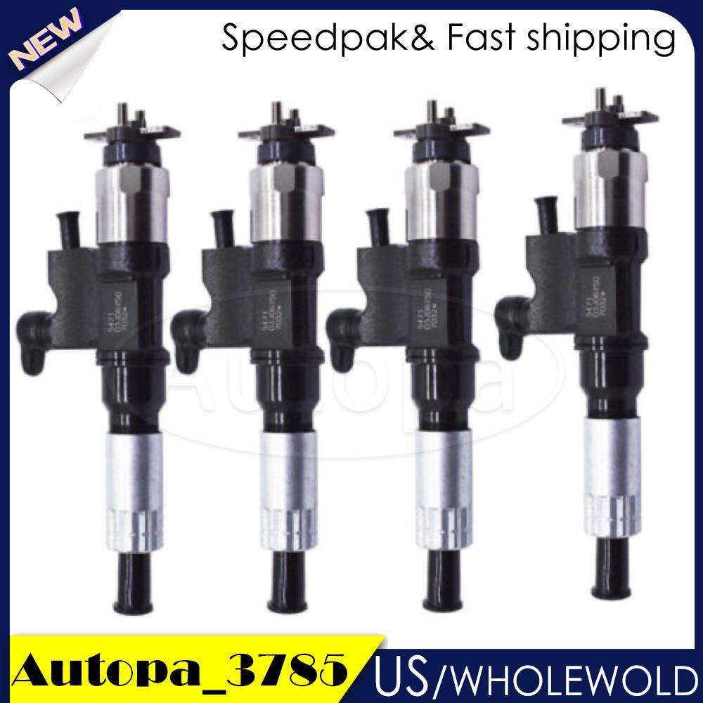 for Isuzu Fuel 5.2L NPR 4HK1 for 4X Injector 2001-07 NPR-HD 8-98151837-0 095000-5471