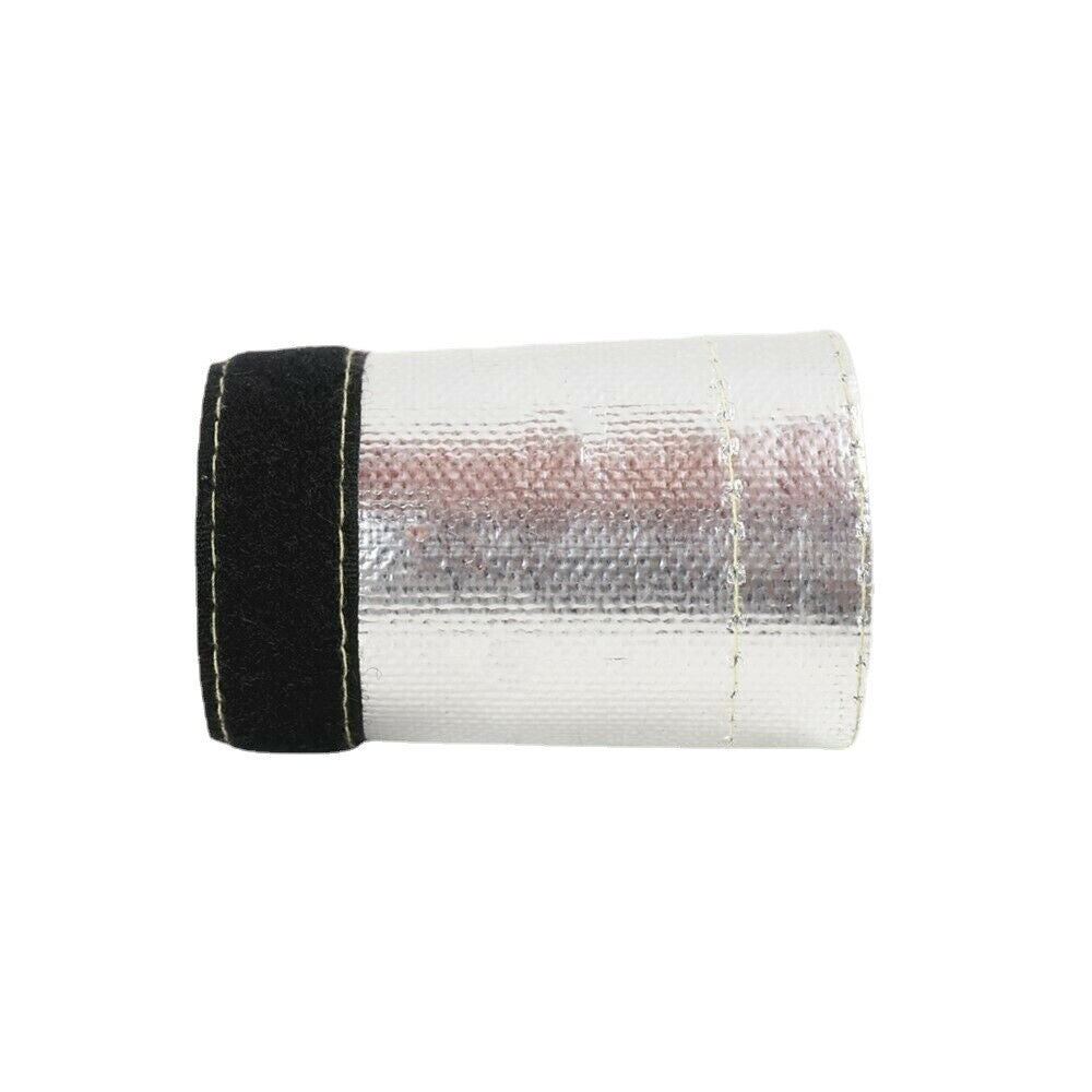 Metal heat shield cover insulated wire conduit cover wrapped loom 1-1/2 inch ID 3.3 ft