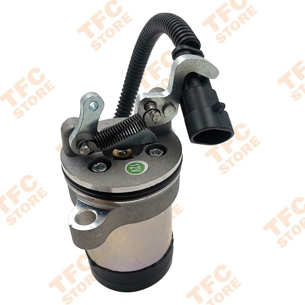 New 0410-3808 0410-3812 Fuel Stop Solenoid 12V for Deutz Bobcat 863 864 873 883