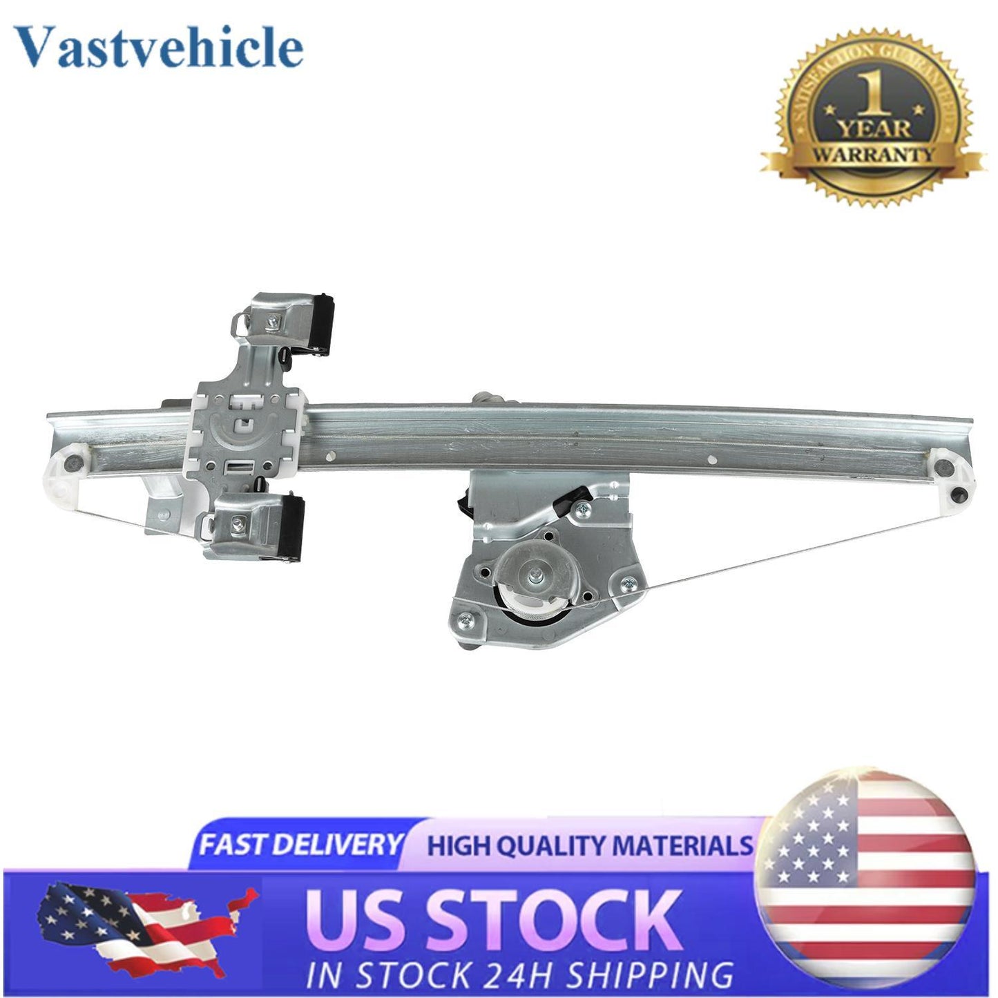 741-388 Rear Left Power Window Regulator w/ Motor for Sierra Silverado 2007-2013