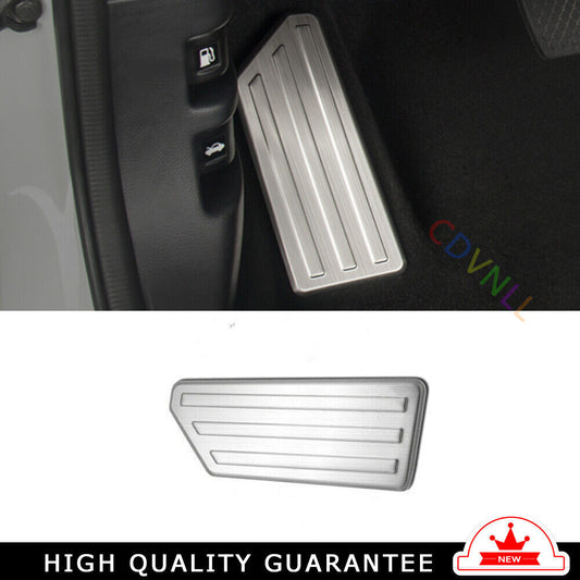 Put Feet Pad Pedal Cover Trim 1PCS for Honda CRV CR-V 2017-2022 Silver Titanium