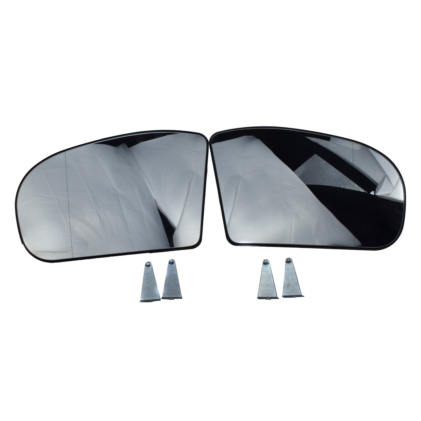 One new LH and right-hand mirror glass heating system suitable for 2001-07 for Mercedes CE class W211 W203