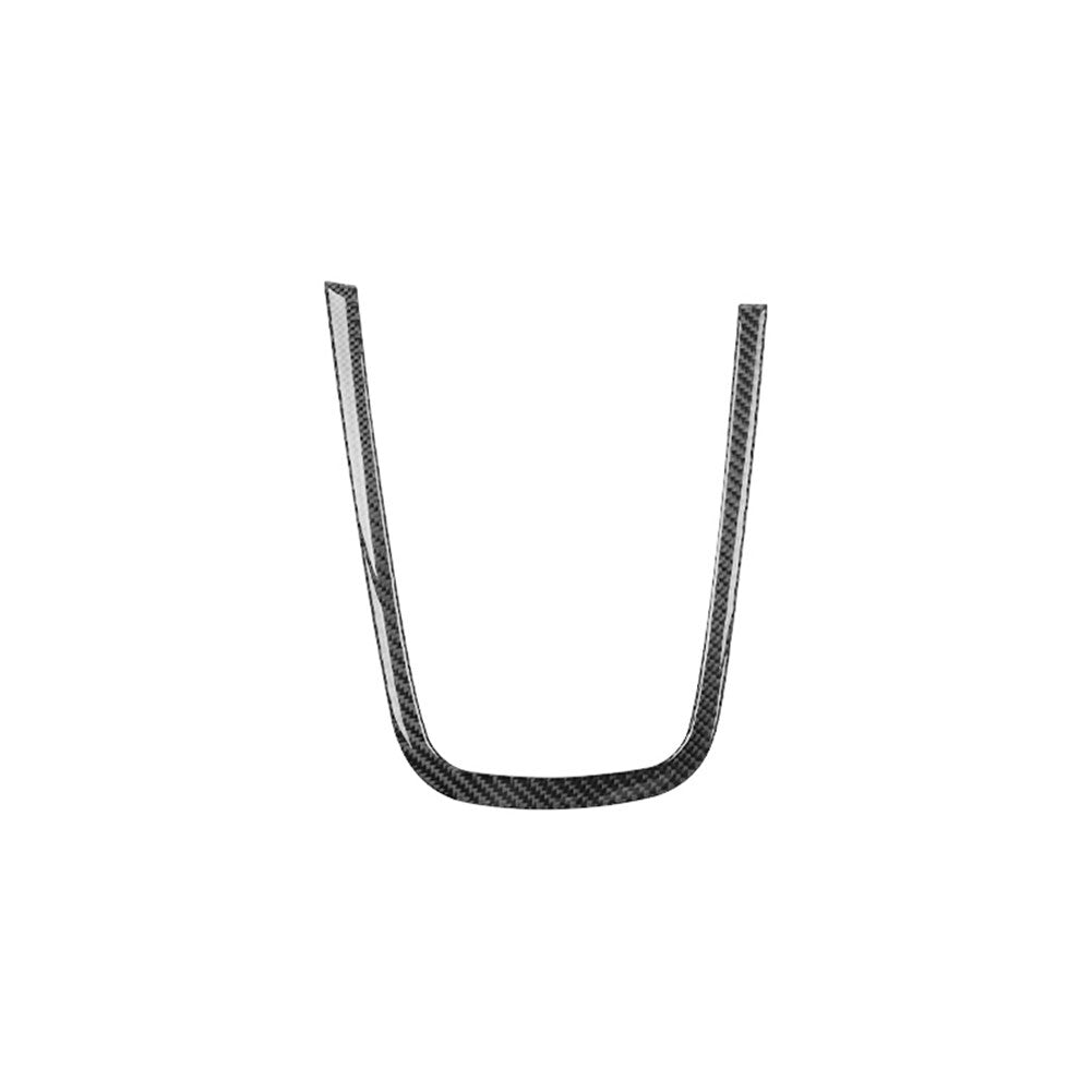 Carbon Fiber Gear Shift Outer Frame Trim for Volkswagen for Jetta Sedan 2011-2014