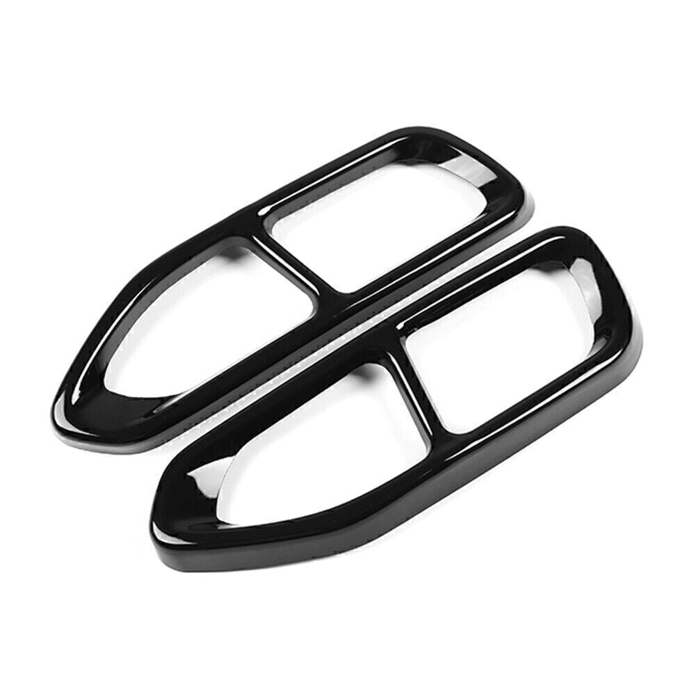 Car Tail Muffler Exhaust Pipe Output Cover Trim Fit for BMW 7 Series G11 G12 16-18