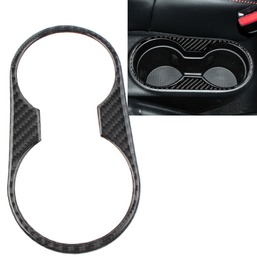 Front for Seat Water Cup Holder Panel Cover Trim for Jeep for Wrangler JK 2011-2017