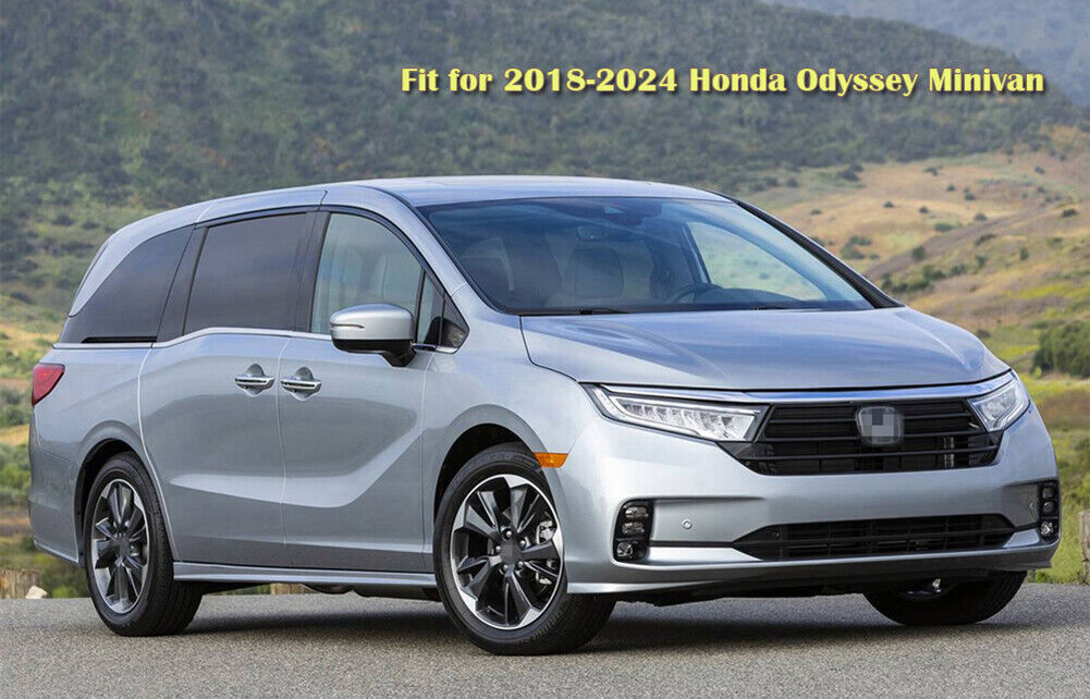 4X Window Deflector Visors Sun Rain Guards Vent Shade for 18-2024 for Honda Odyssey