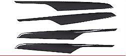 ABS Carbon fiber Inner Door Armrest Decor Cover Trim 4x 2016-2021 for BMW X1F48