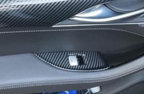 for Cadillac CT5 2020-2024 carbon fibre ABS Window Lift Glass Switch Lift Panels
