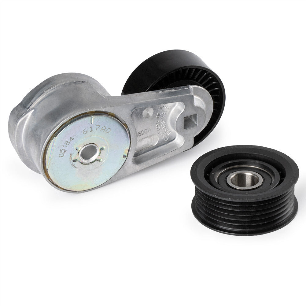 Belt Tensioner Assembly+Drive Belt Idler Pulley 39282 38082 for Chrysler for Dodge